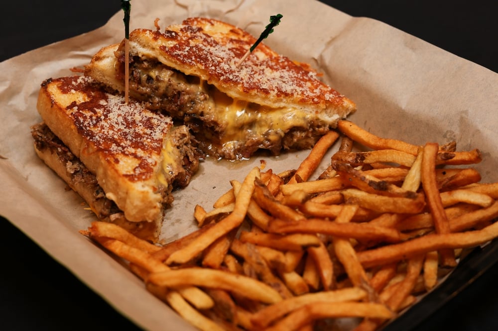 5X Stuffed Grilled Cheese