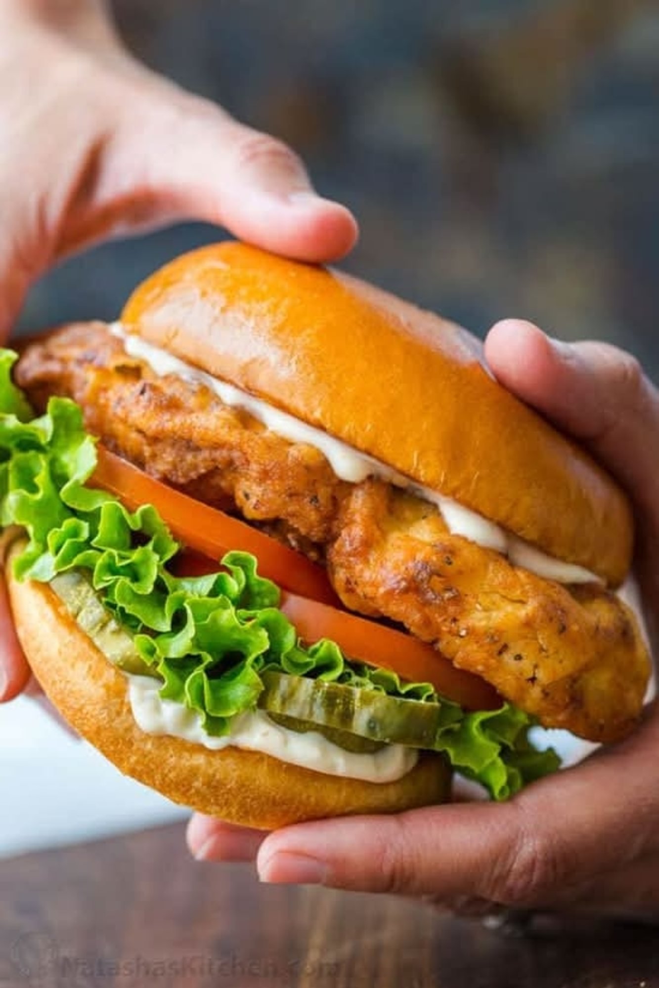 Crispy BBQ Chicken Breast Sandwich