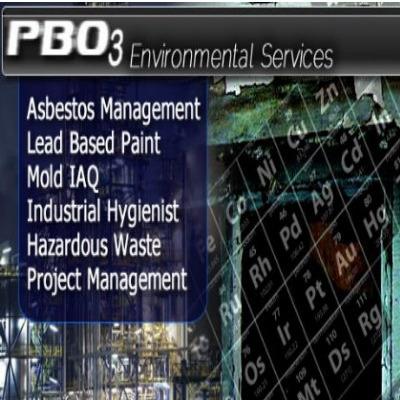 PbO3 Environmental Testing &amp; Service Co., Inc Logo