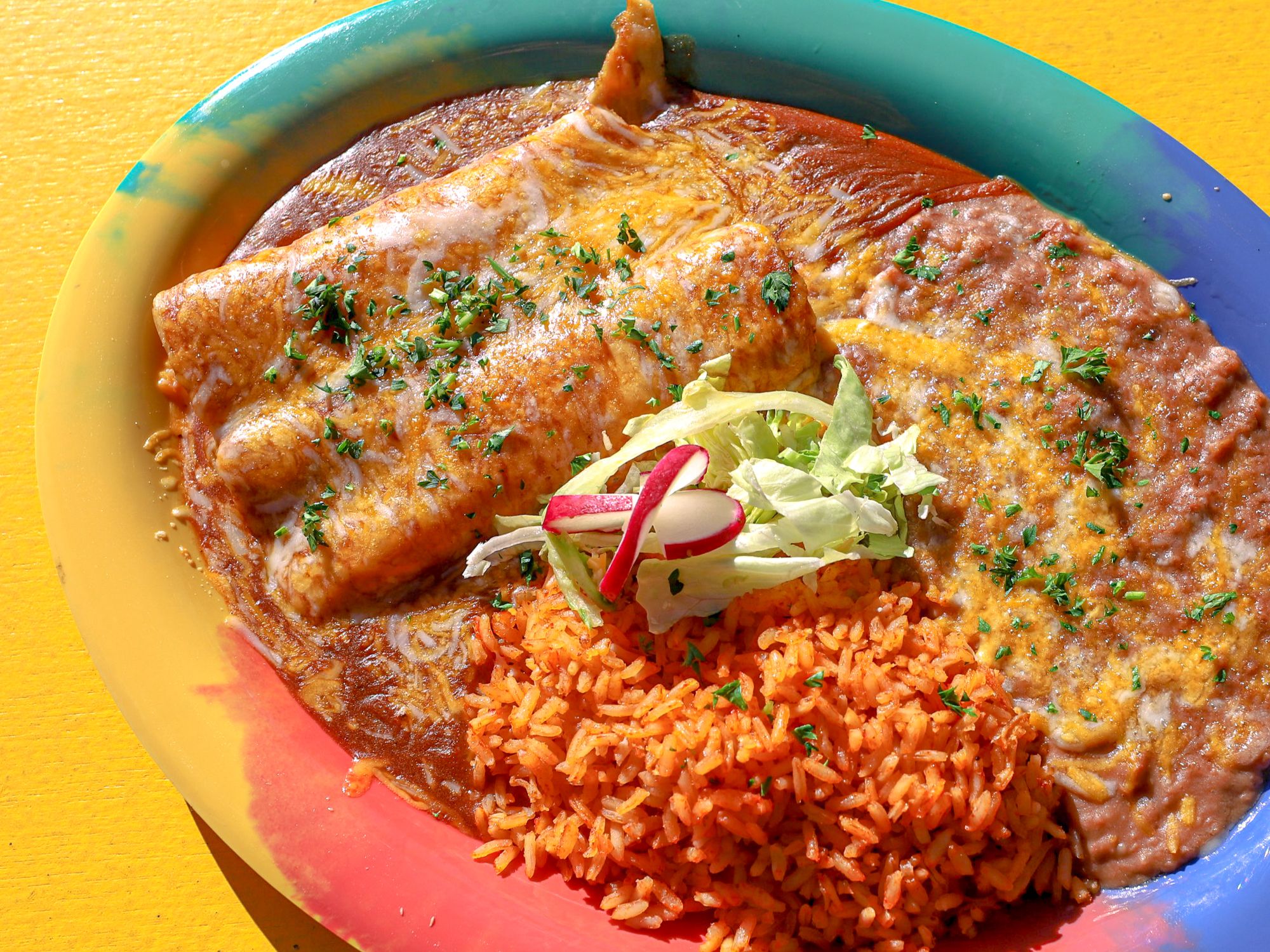 Classic Enchiladas Platter