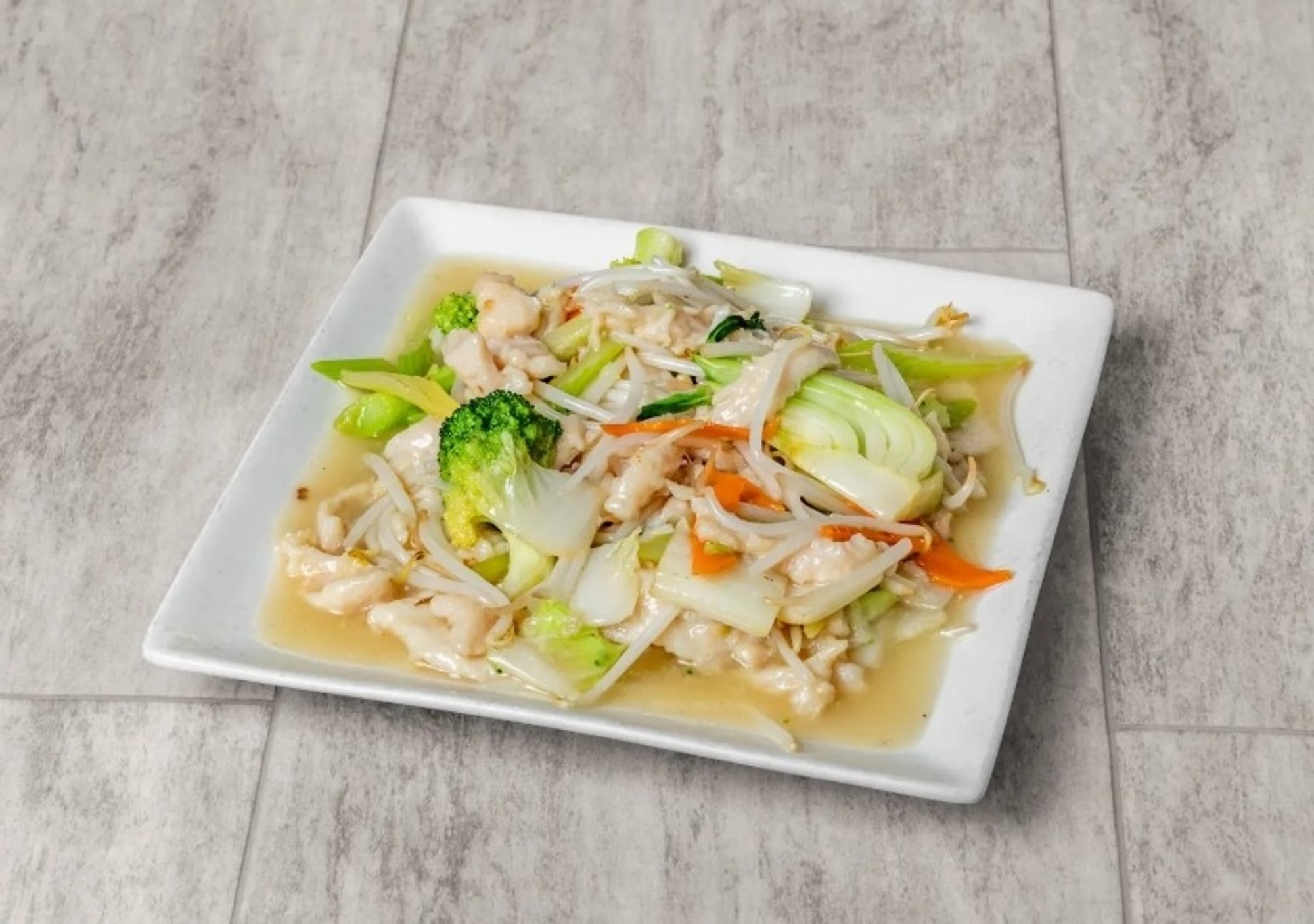Chicken chop suey (lunch) / 鸡杂碎（午）