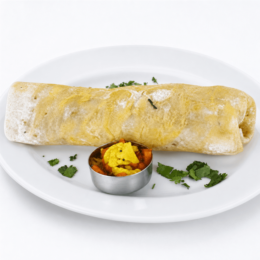 Aloo Gobi Frankie