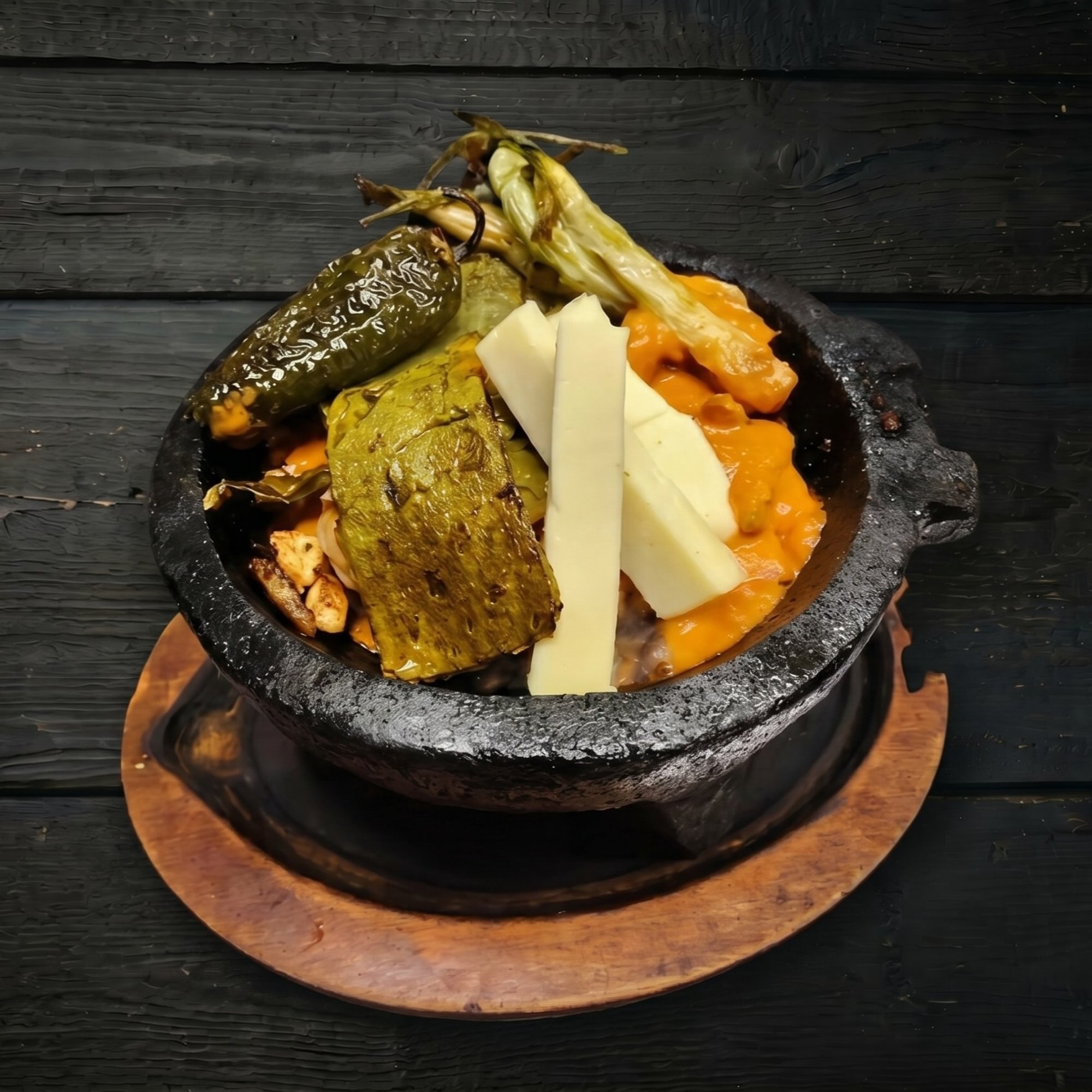 Molcajete Rojo or Amarillo