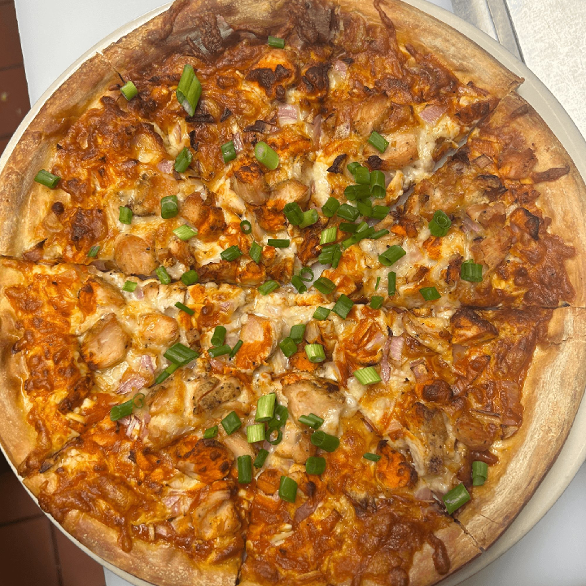 Buff Chicken Pizza
