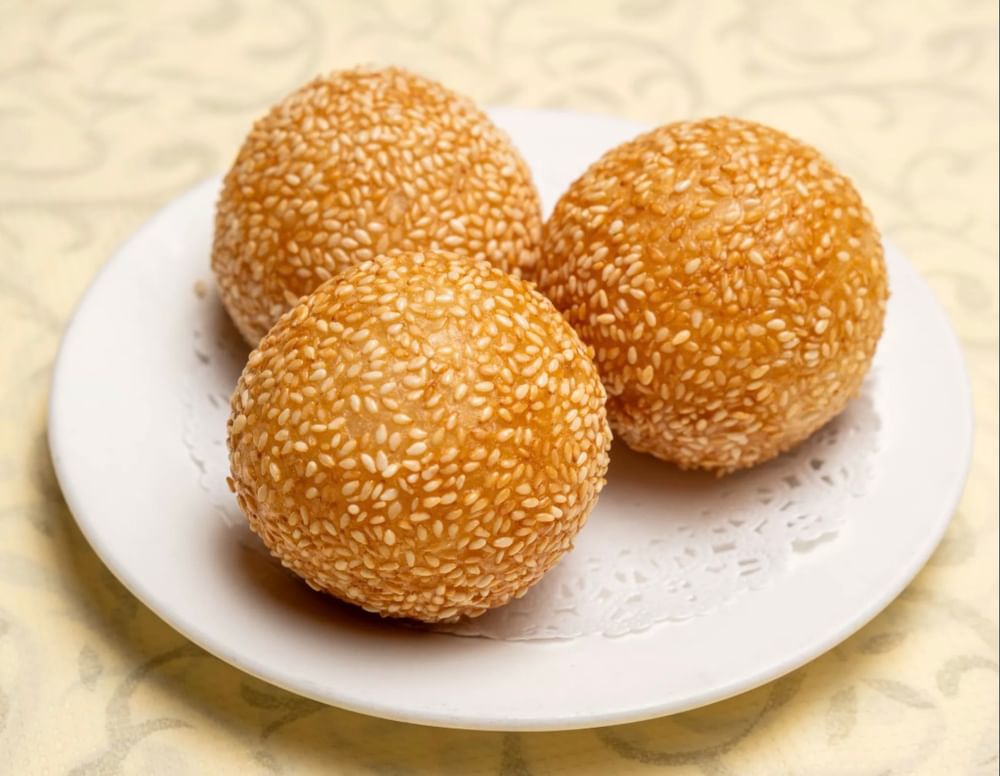 芝麻球 L - [Sesame Ball with Lotus]