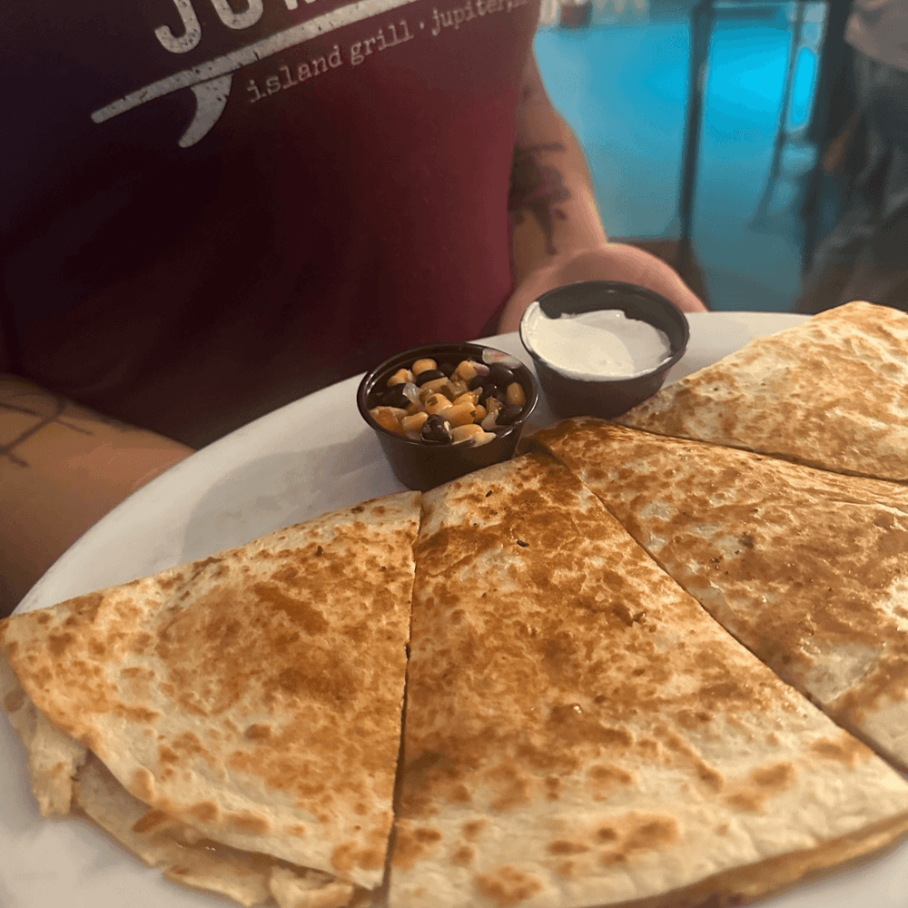 BBQ Chicken Quesadilla