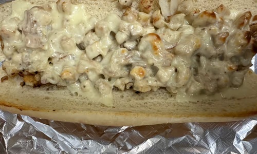 Half Chicken Philly Sub