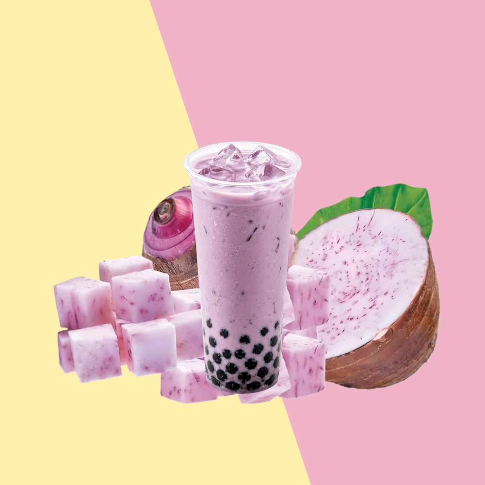 Tokyo Taro Boba Tea (24oz)