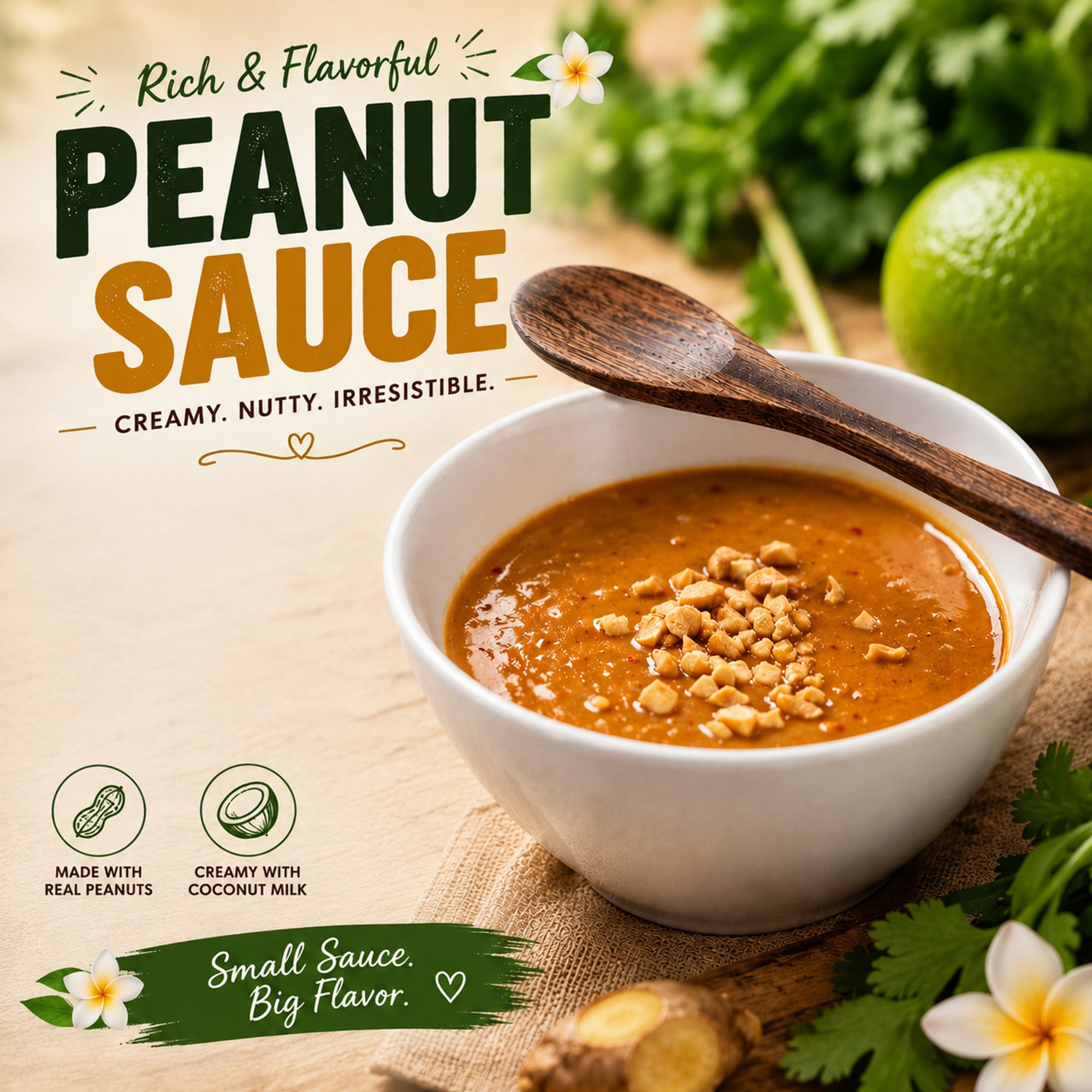 Peanut Sauce 8oz