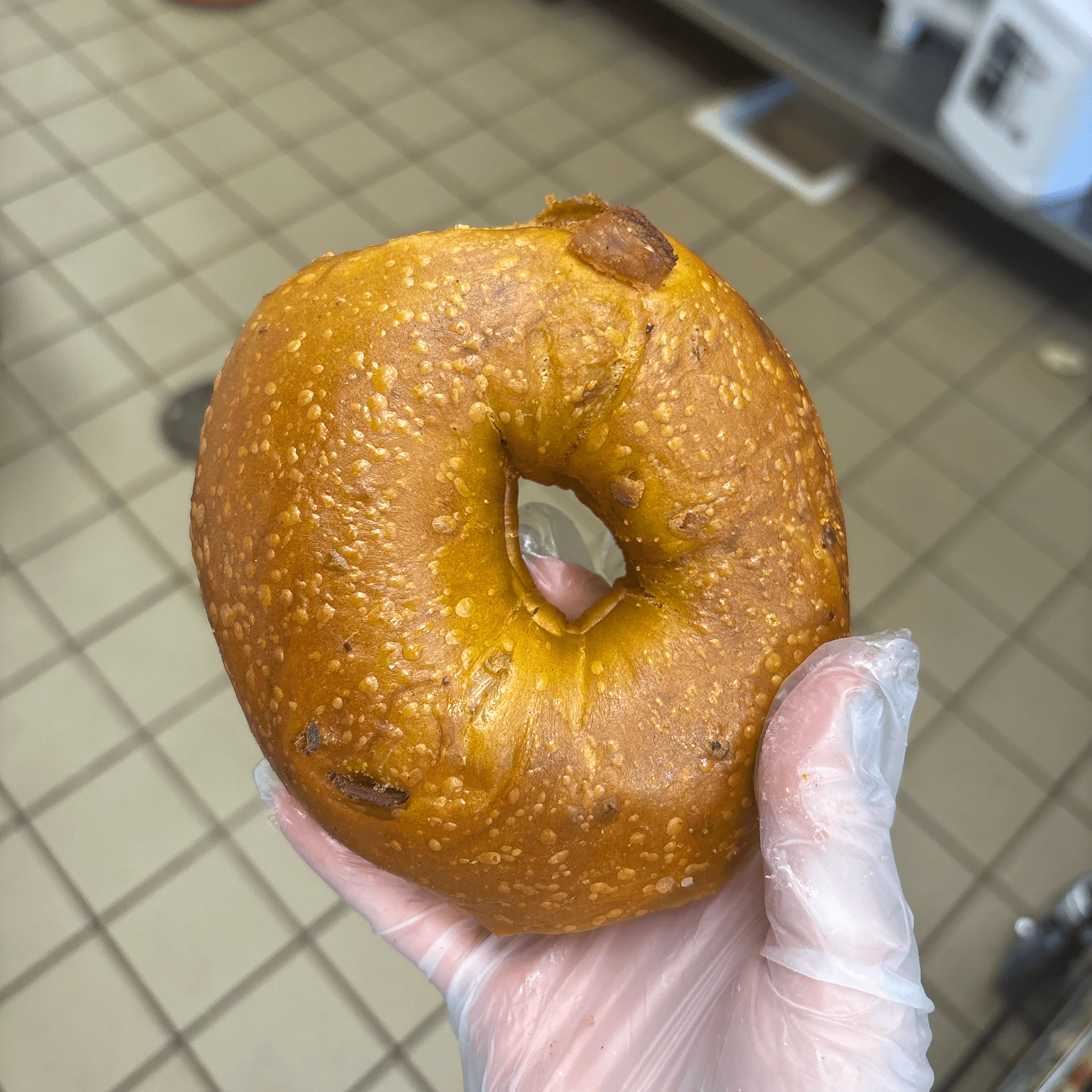 Maple Bacon Bagel