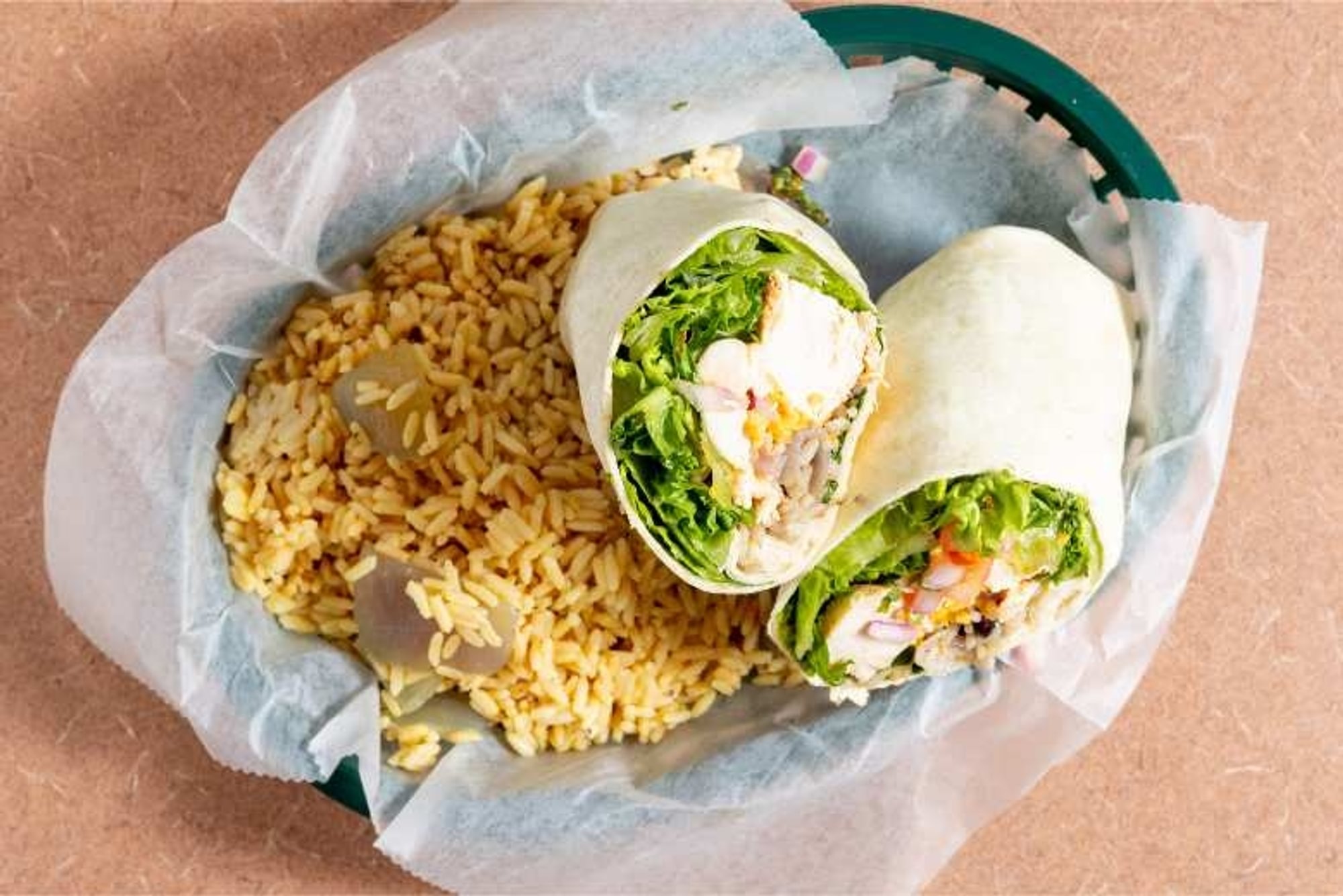 Spicy Chicken Burrito
