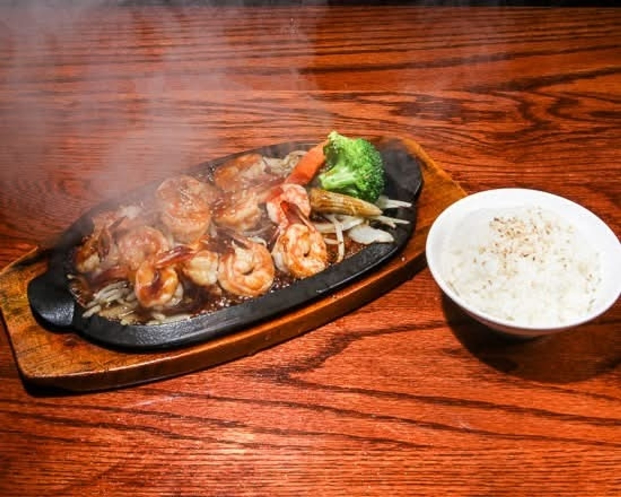 Shrimp Teriyaki (Lunch Bento)