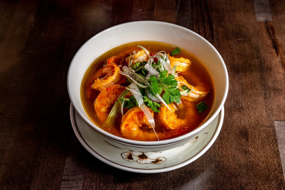 Grilled Shrimp Pho (Phở Tôm Nướng)