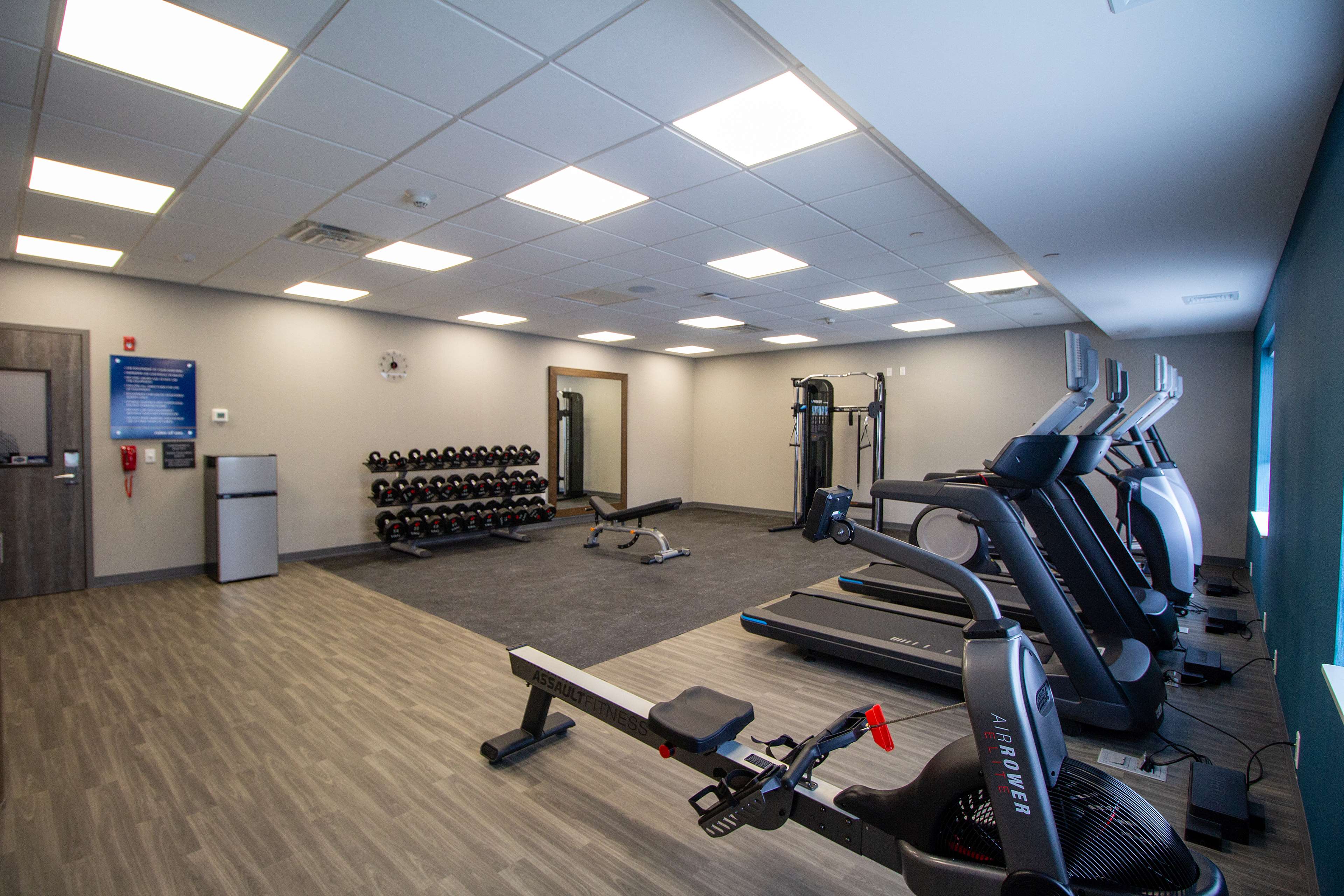 Health club  fitness center  gym