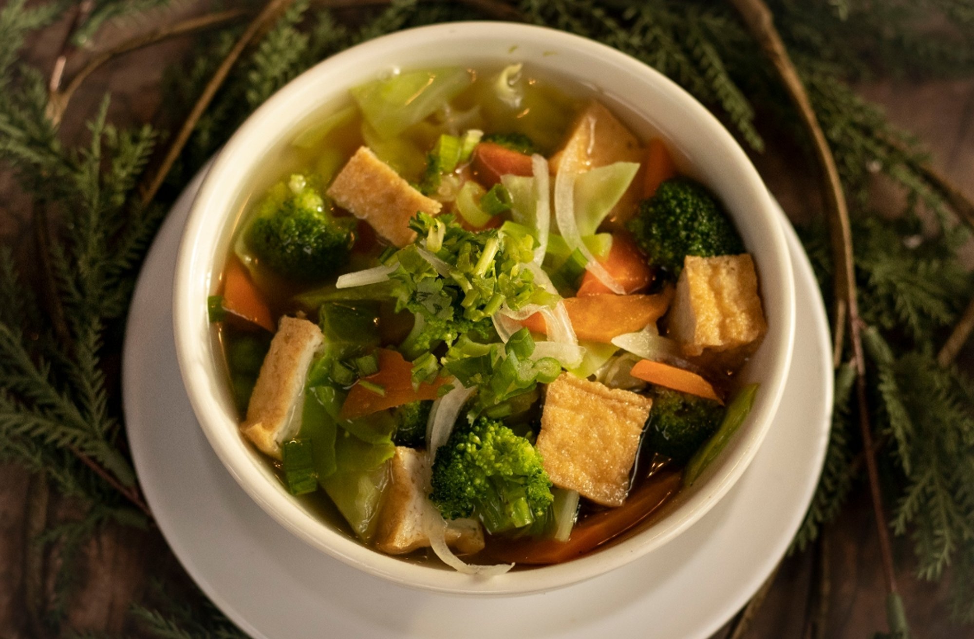 281 Veggie Rice Noodle Soup