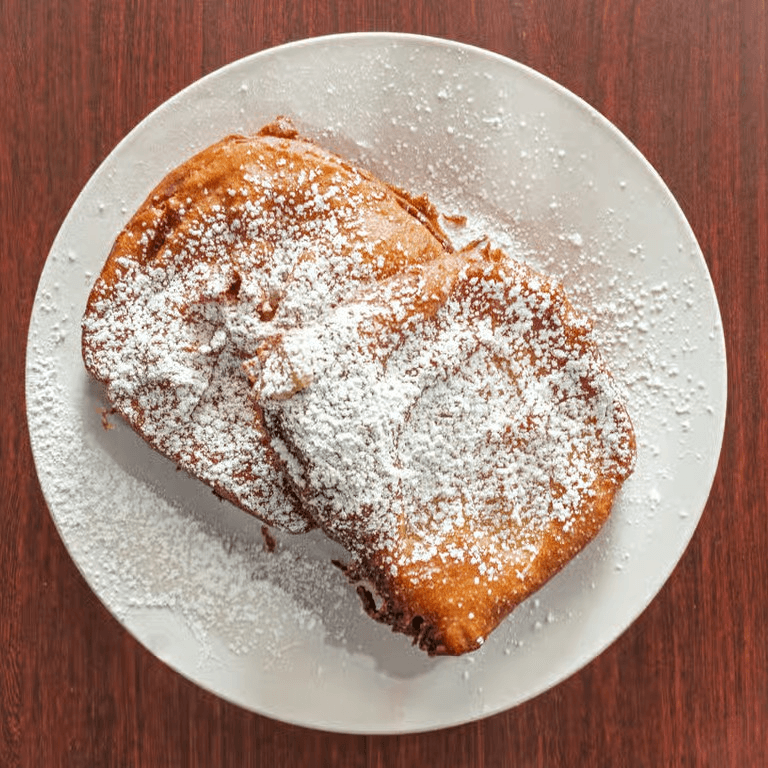 Funnel Cake Toast