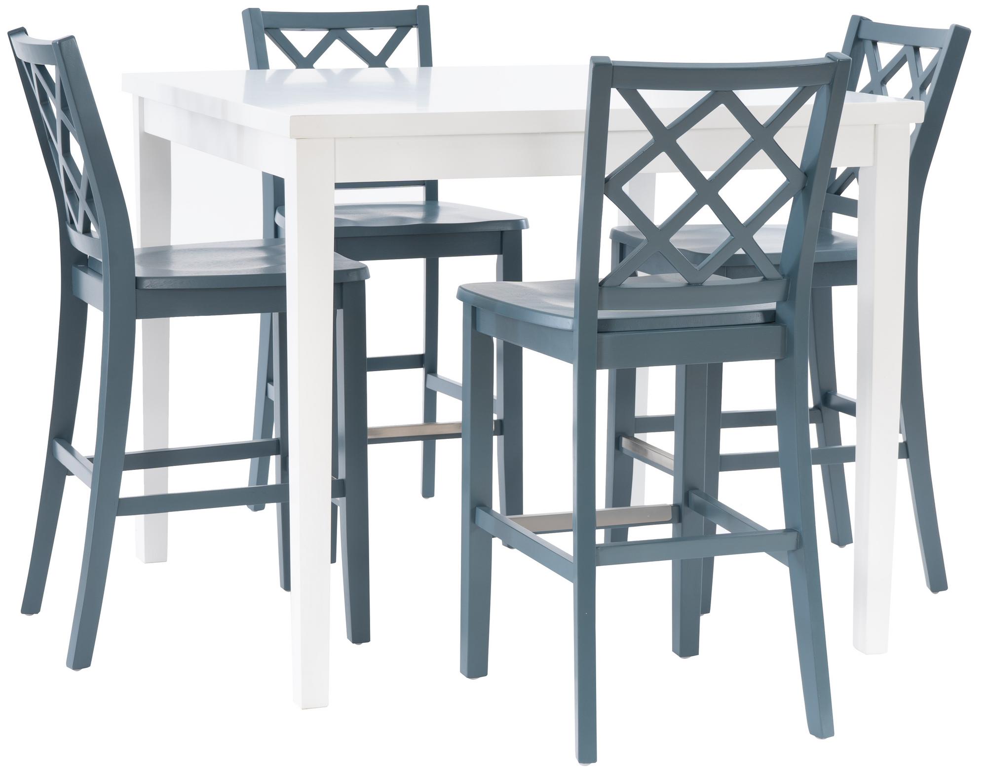 5-Piece Maui Graphite Counter Dining Set