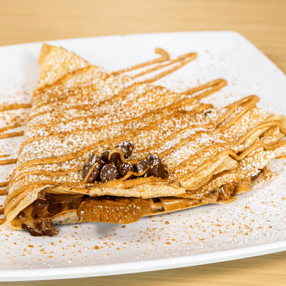Peanut Butter Cup Crêpe