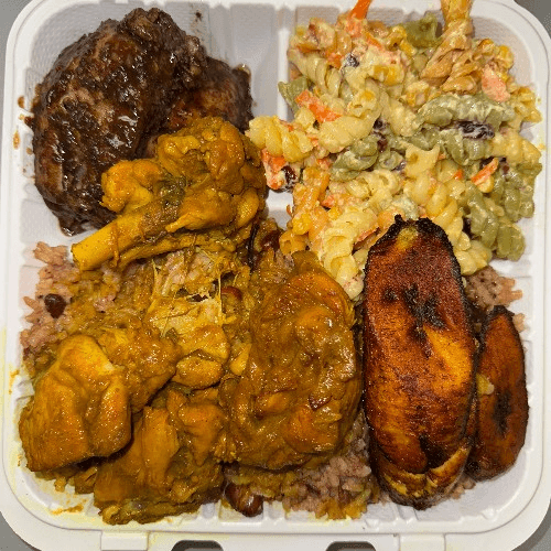 Curry Chicken Combination Meal