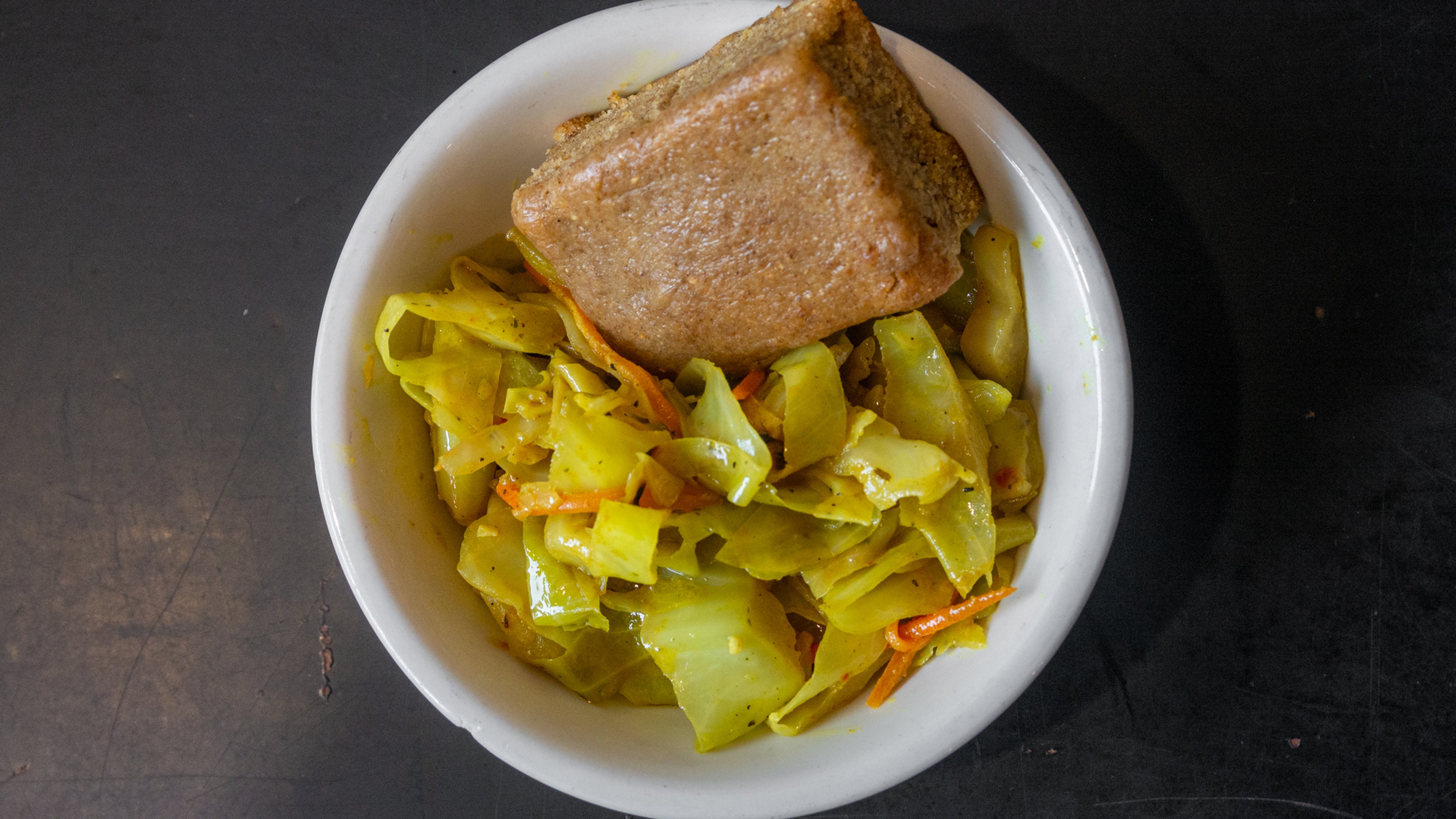 Coconut Curry Cabbage