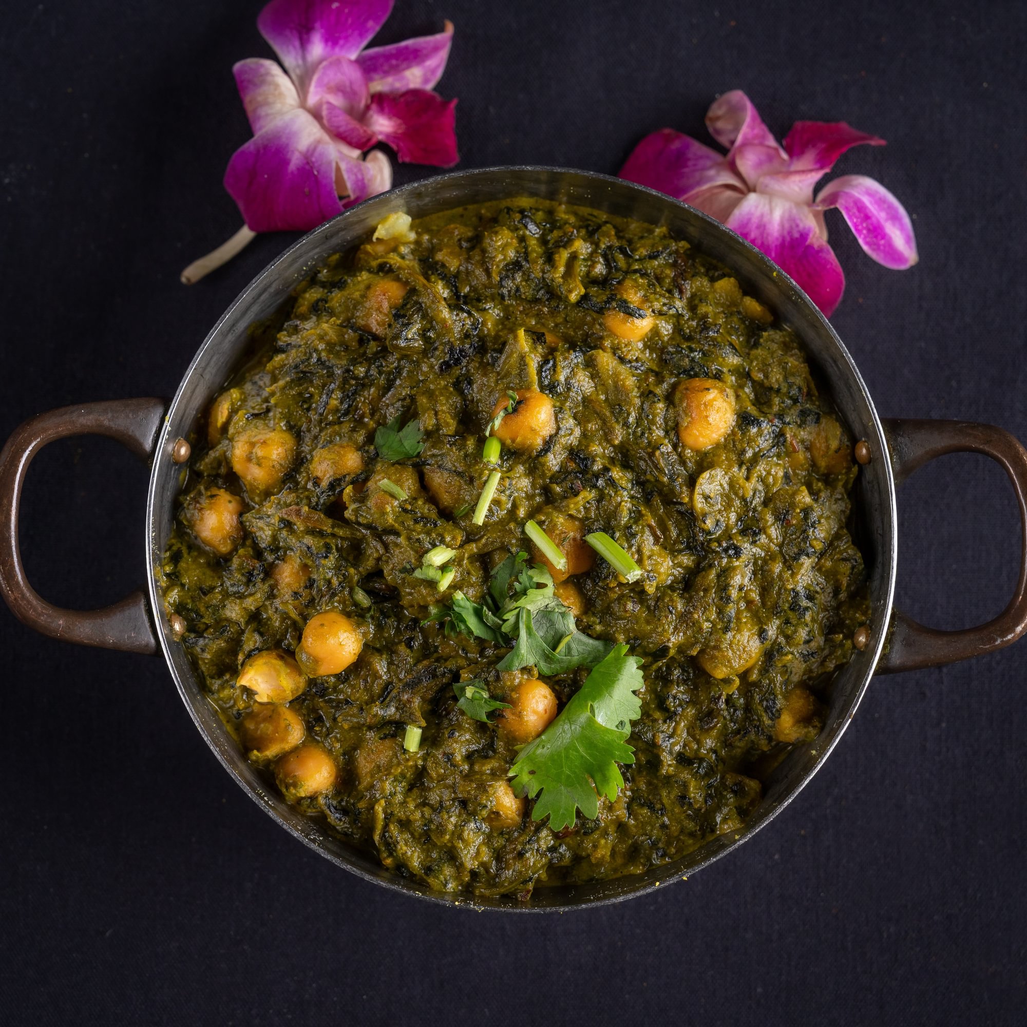 Chana Saag Curry