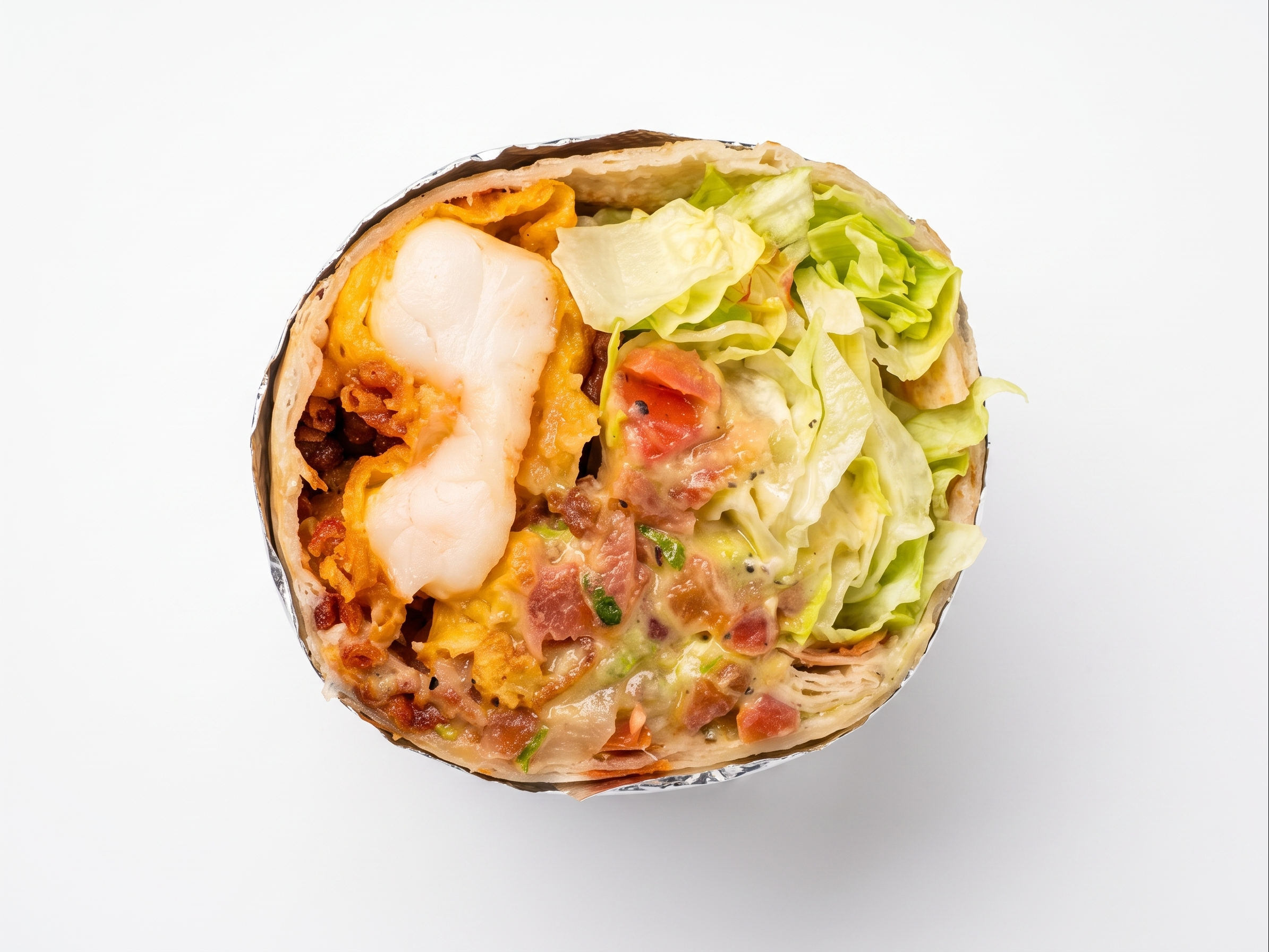 Baja Shrimp Burrito