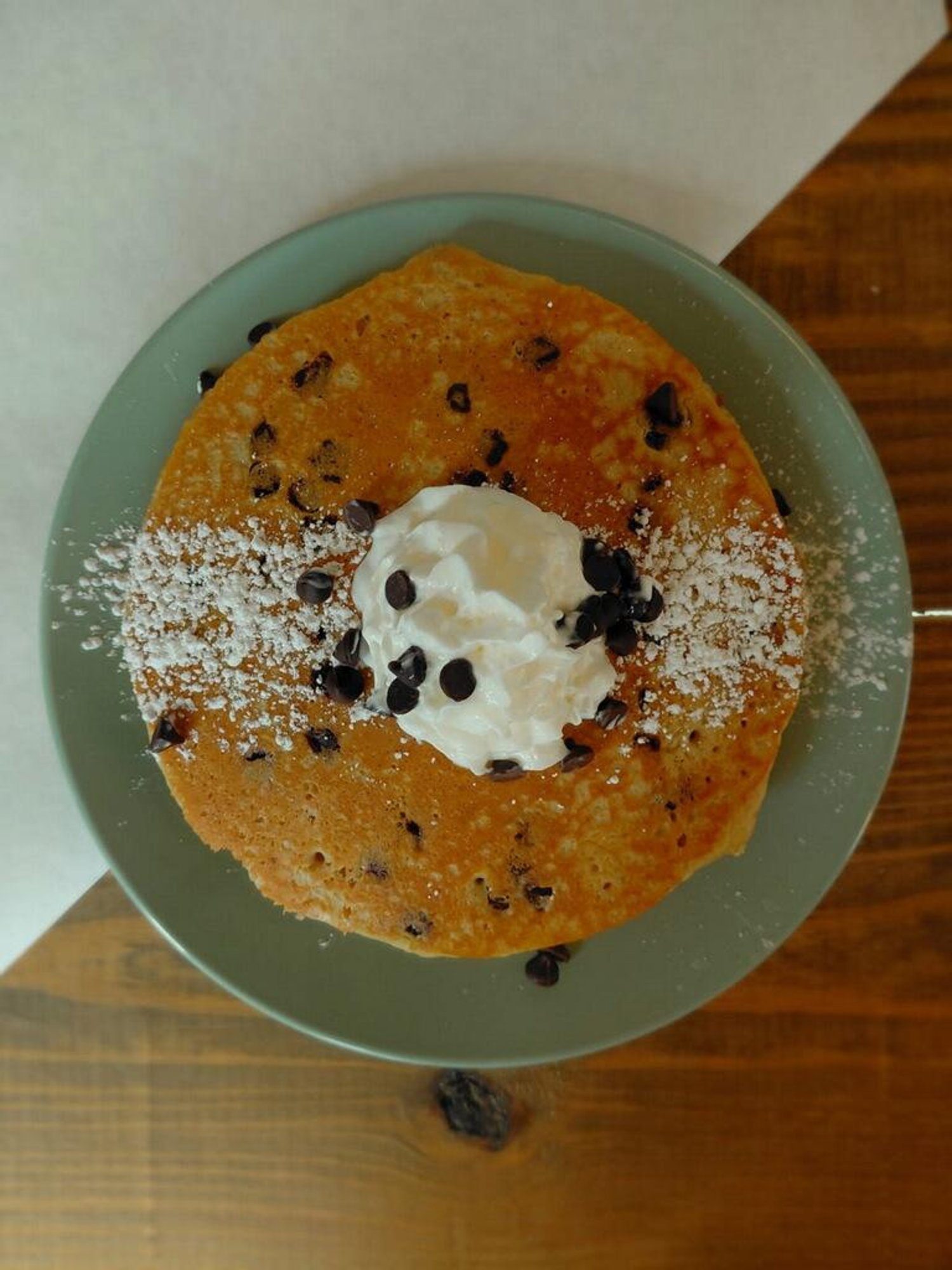 3 Chocolate Chip Pancakes