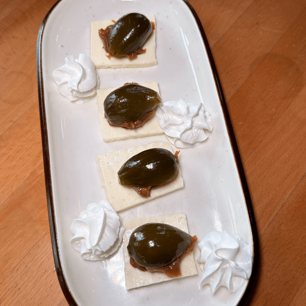 Brevas con queso y arequipe