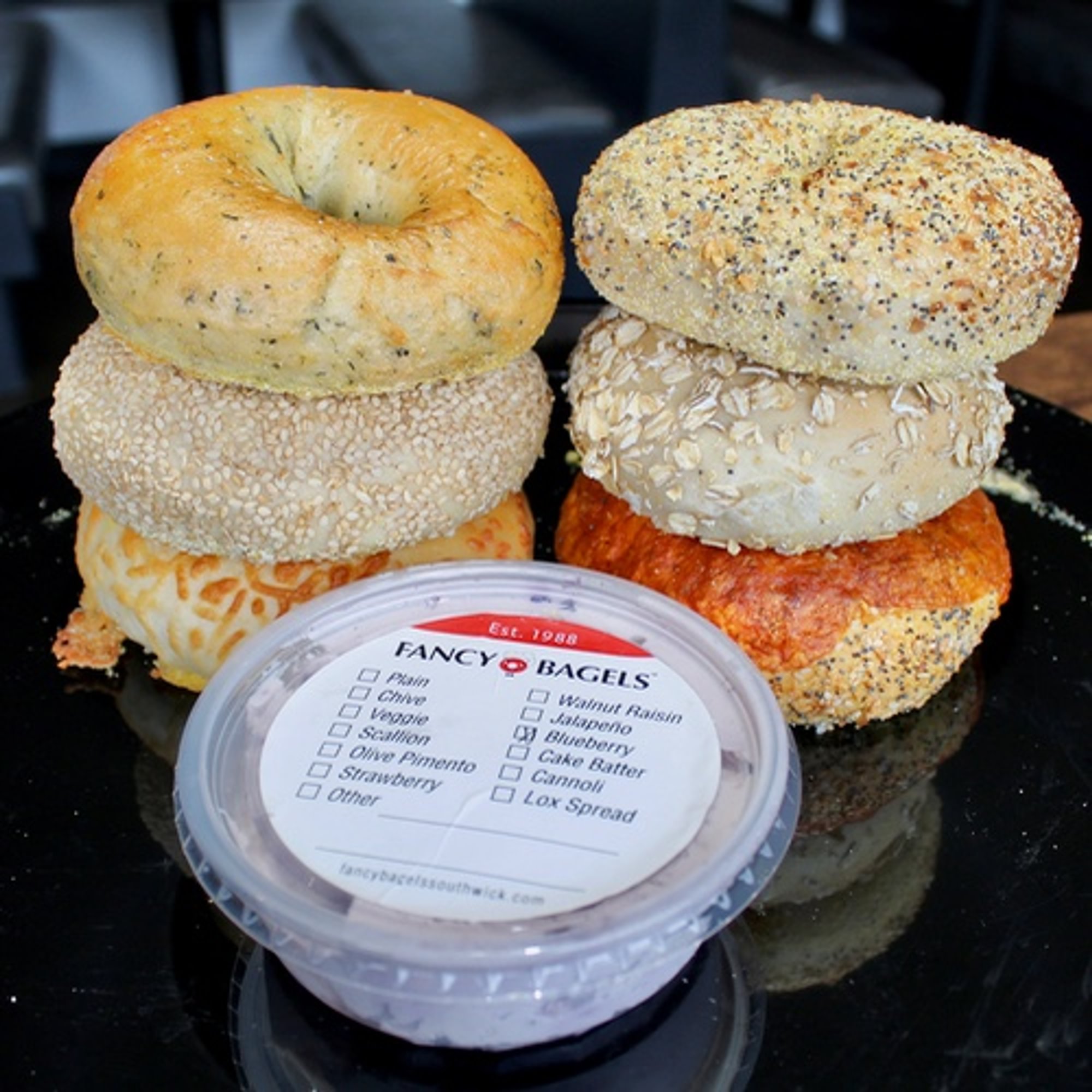 Half Dozen Bagel Bundle- 6 Bagels & 1 Cream Cheese