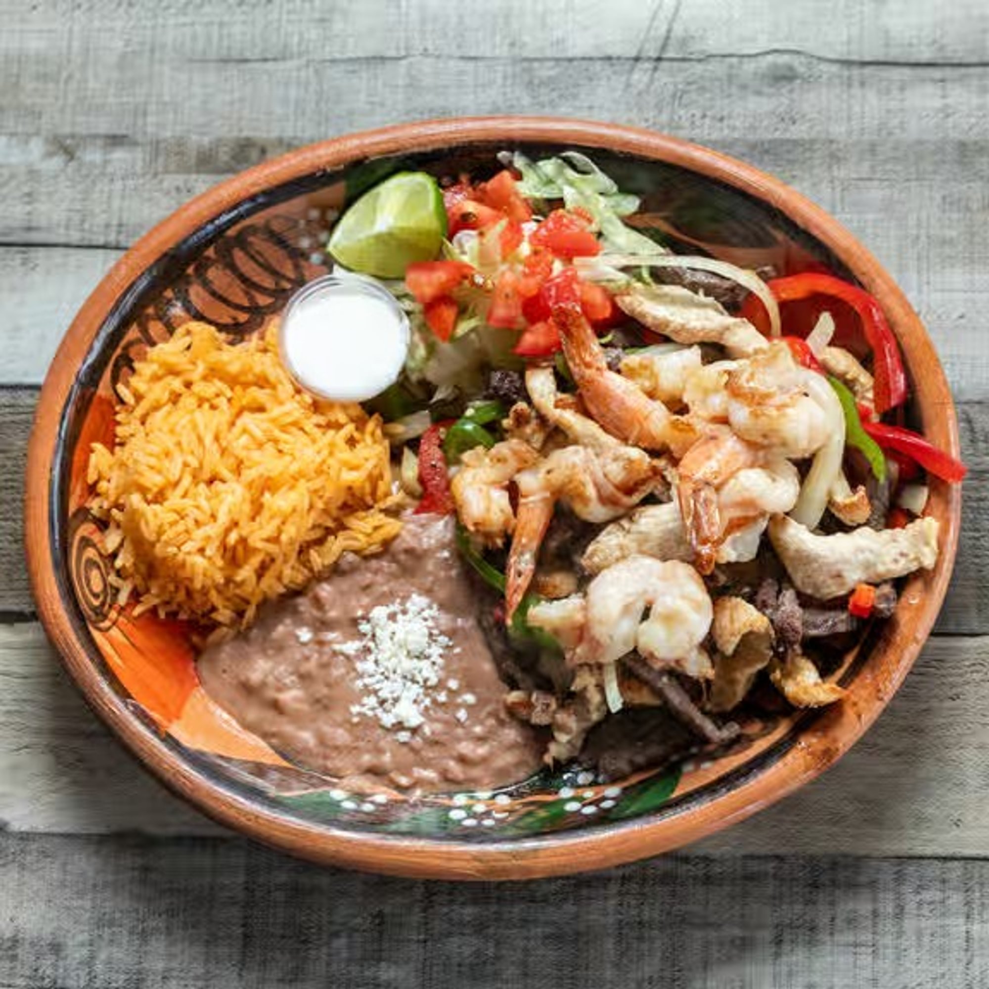 Mixed Fajitas