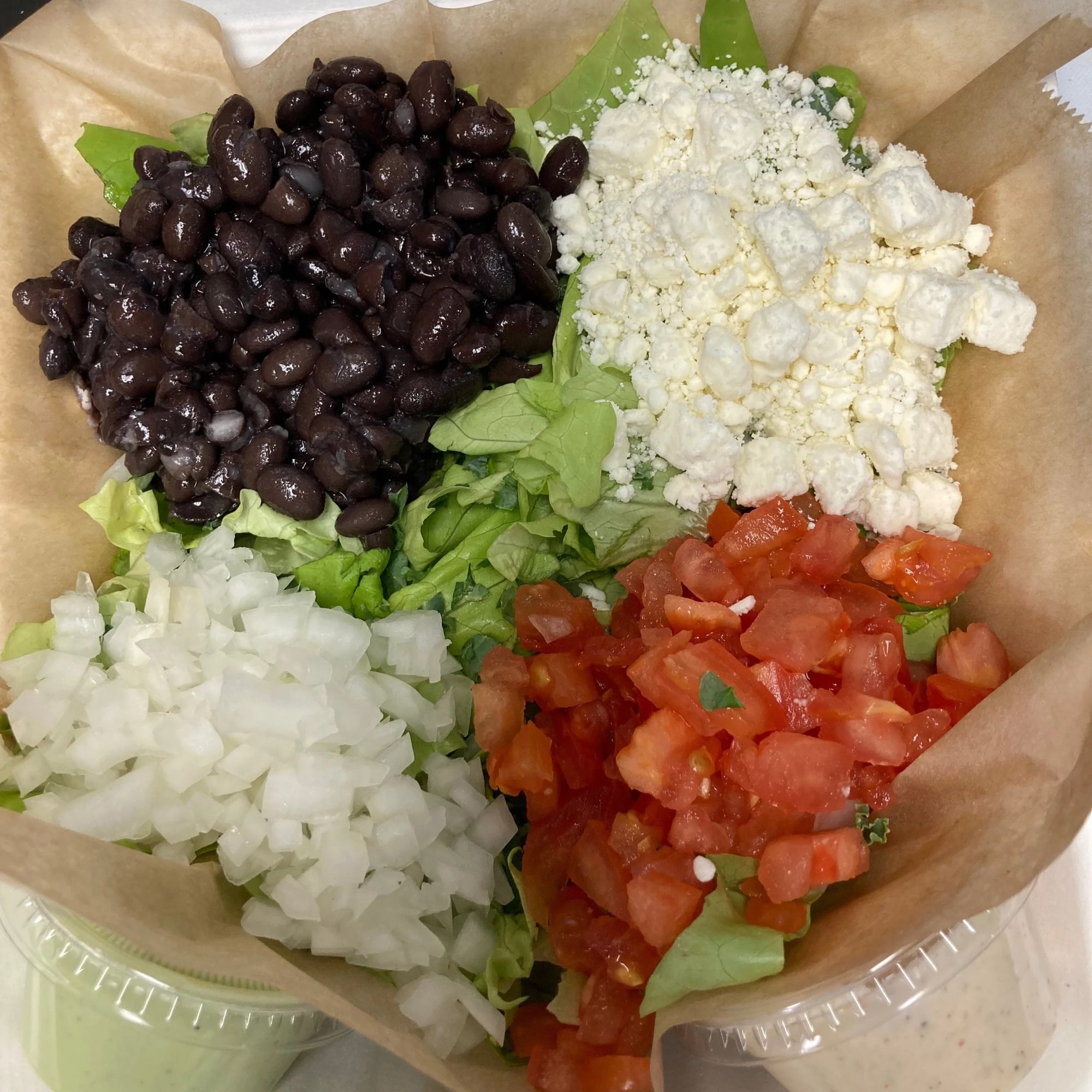 Half Southwest Salad