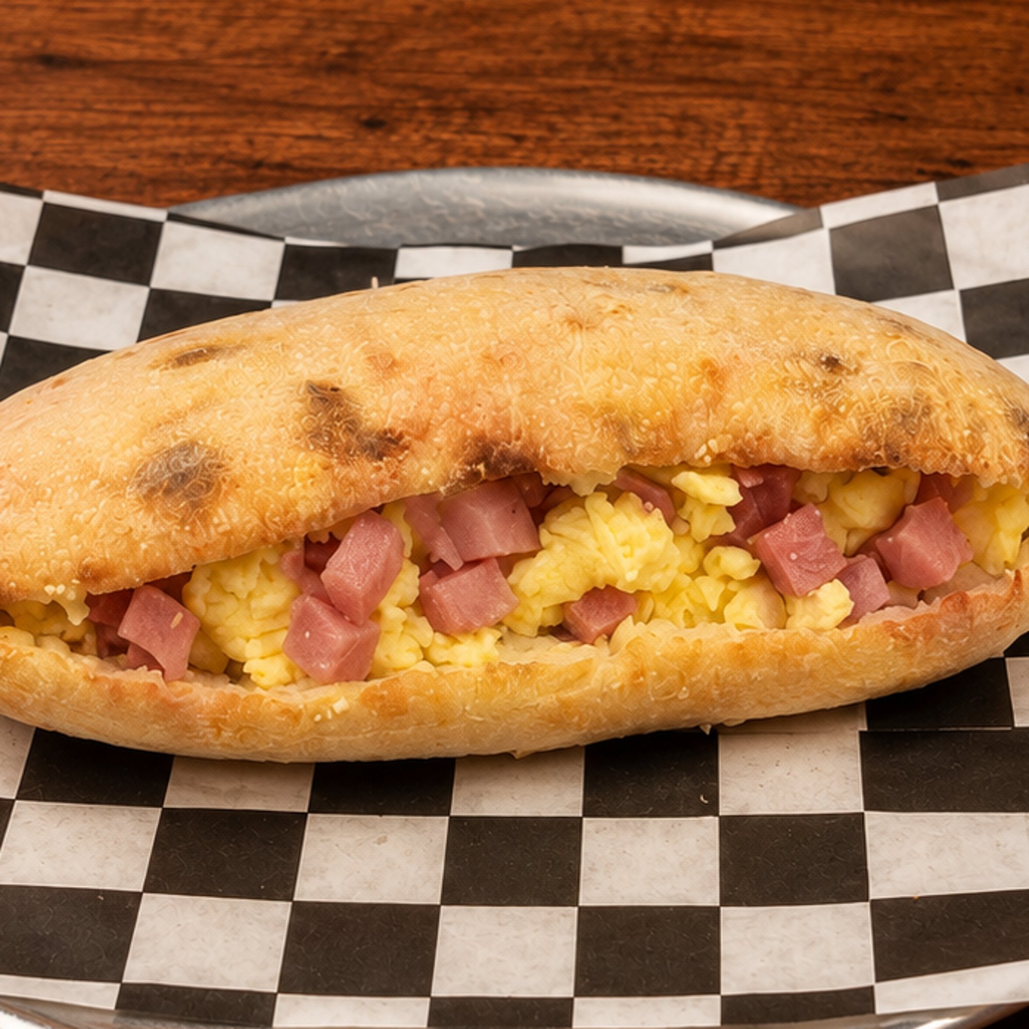 Ham, Egg & Cheese Sando