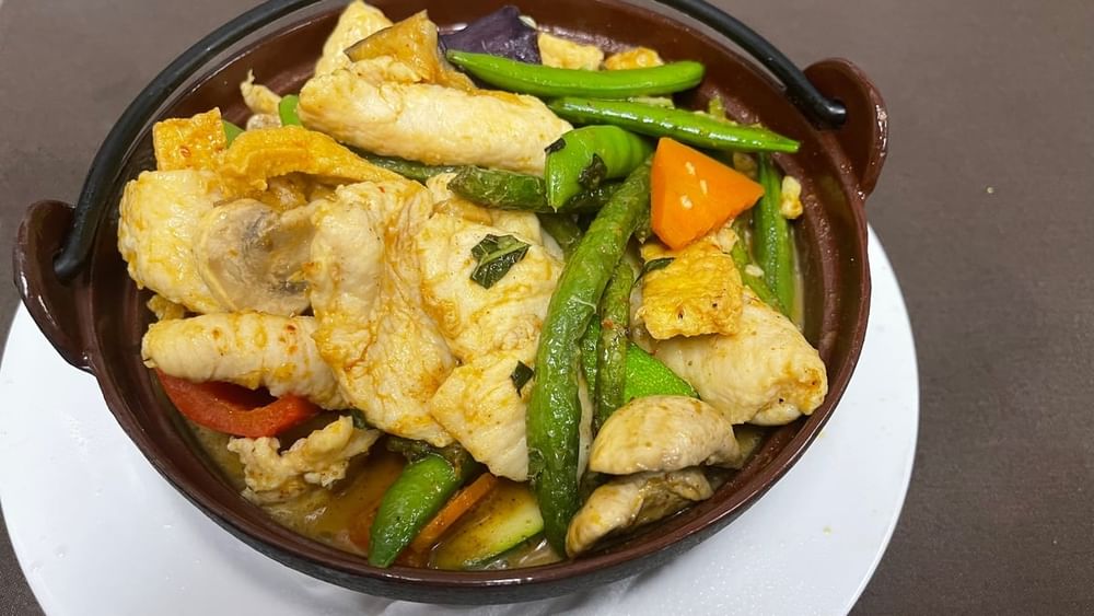 Thai Red Curry w.