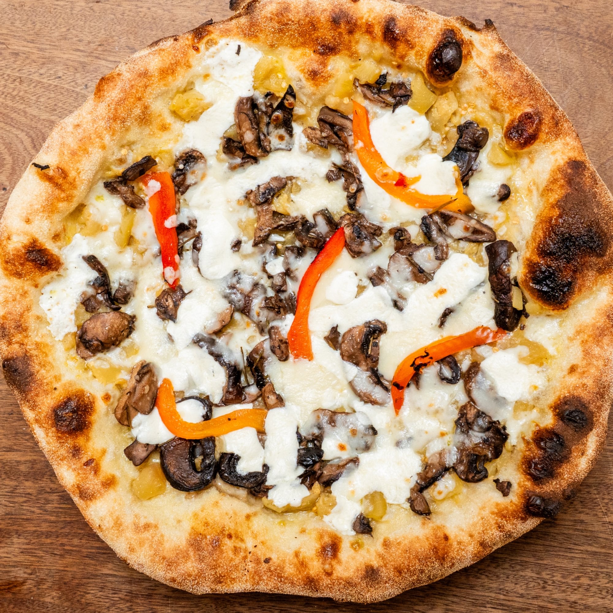 Istanbul Baba Mushroom Pizza (Vegan and Gluten Free options available)