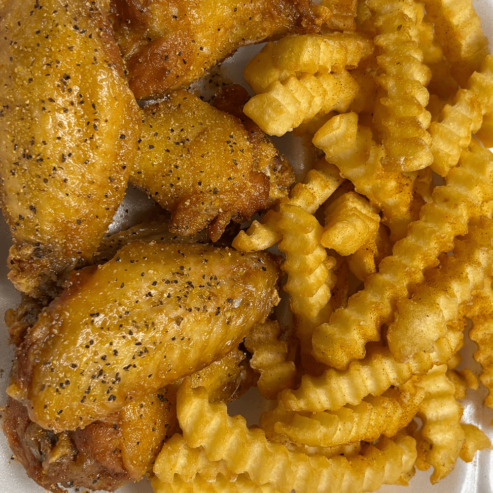 4 Wings And Fries