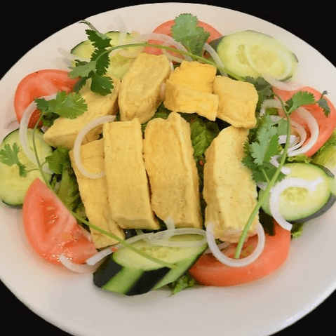 Crispy Tofu Salad