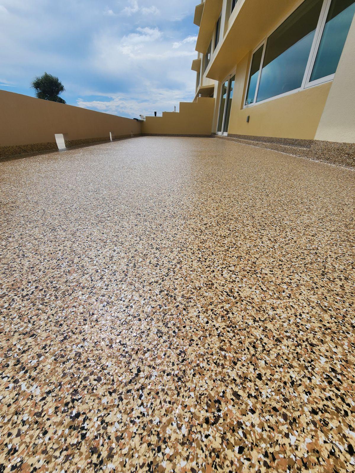 Peach Concrete Coatings Image