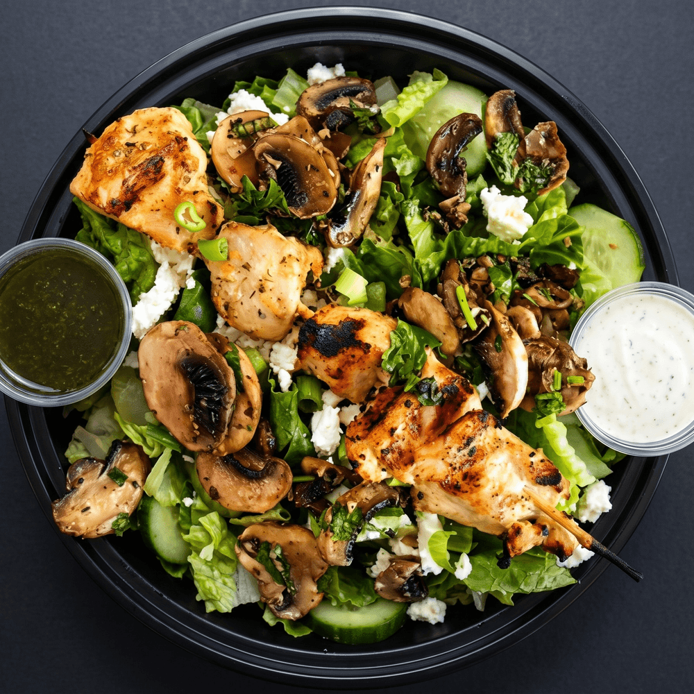 Grilled Shish Taouk Plate