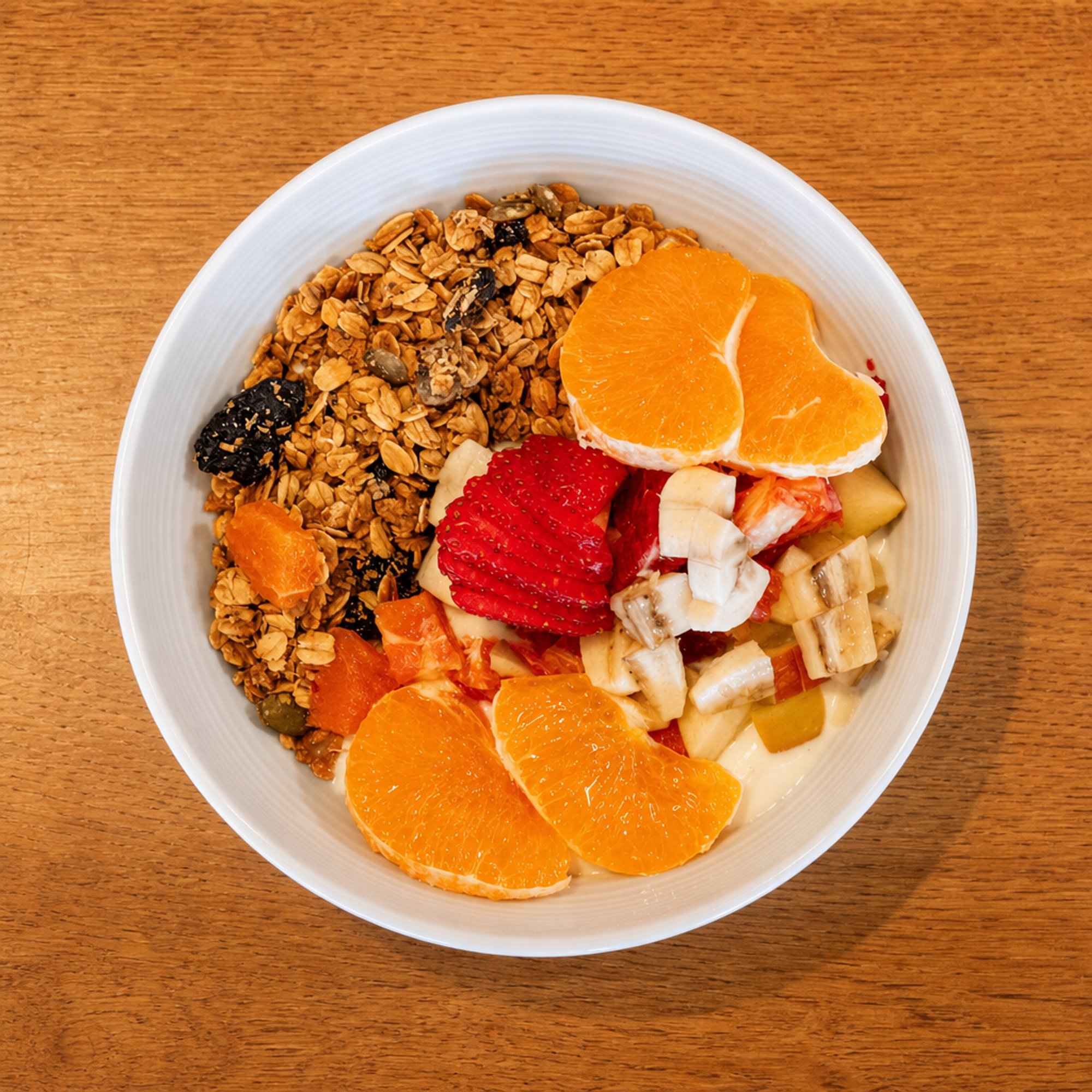 Fruit, Straus Yogurt & House-Made Granola