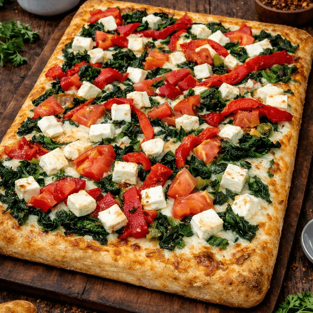 Sicilian Mediterranean Pizza