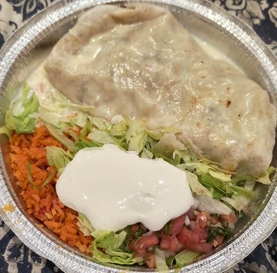 Cheese Steak Burrito