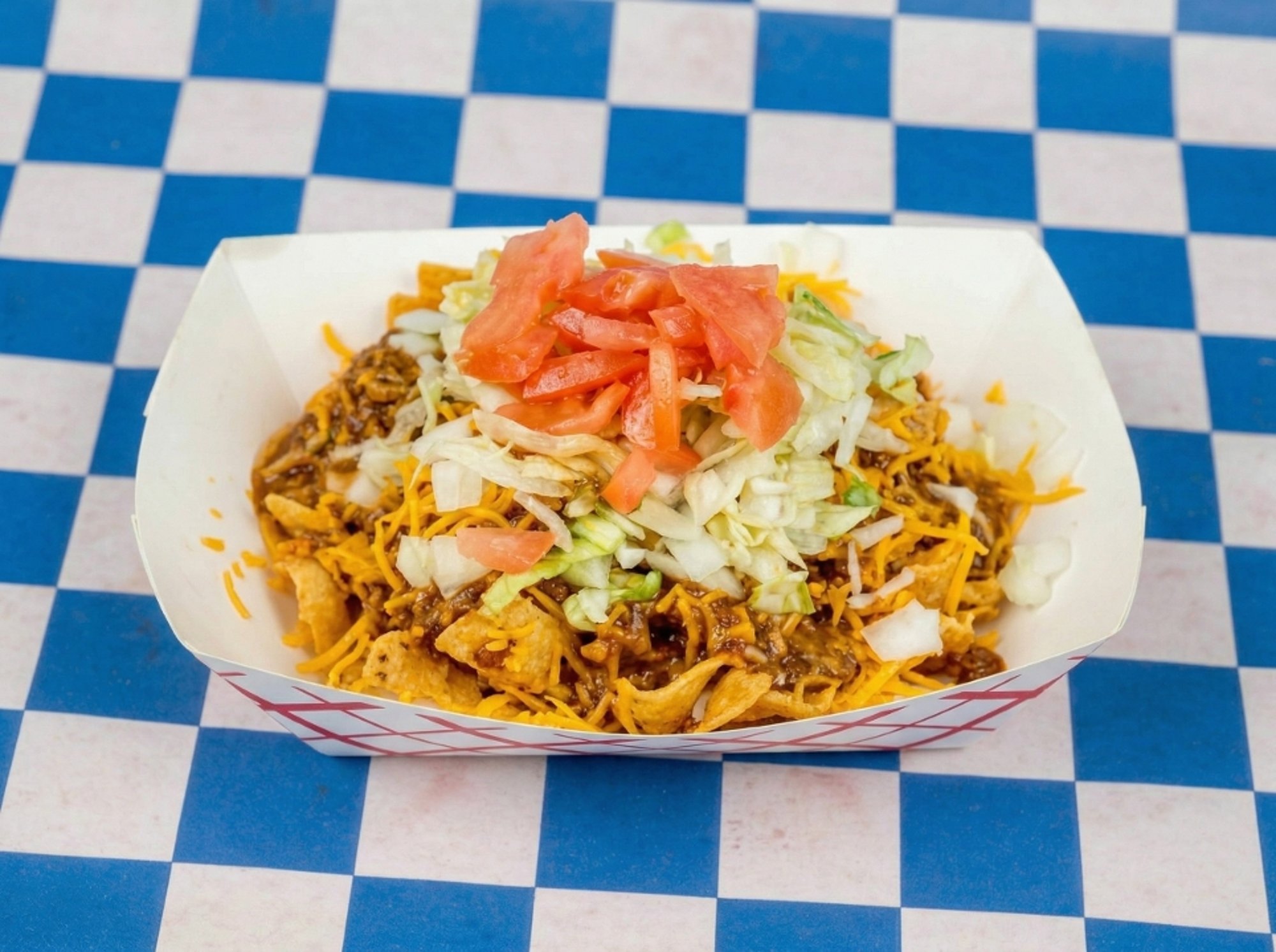 FRITO PIE WITH THE WORKS