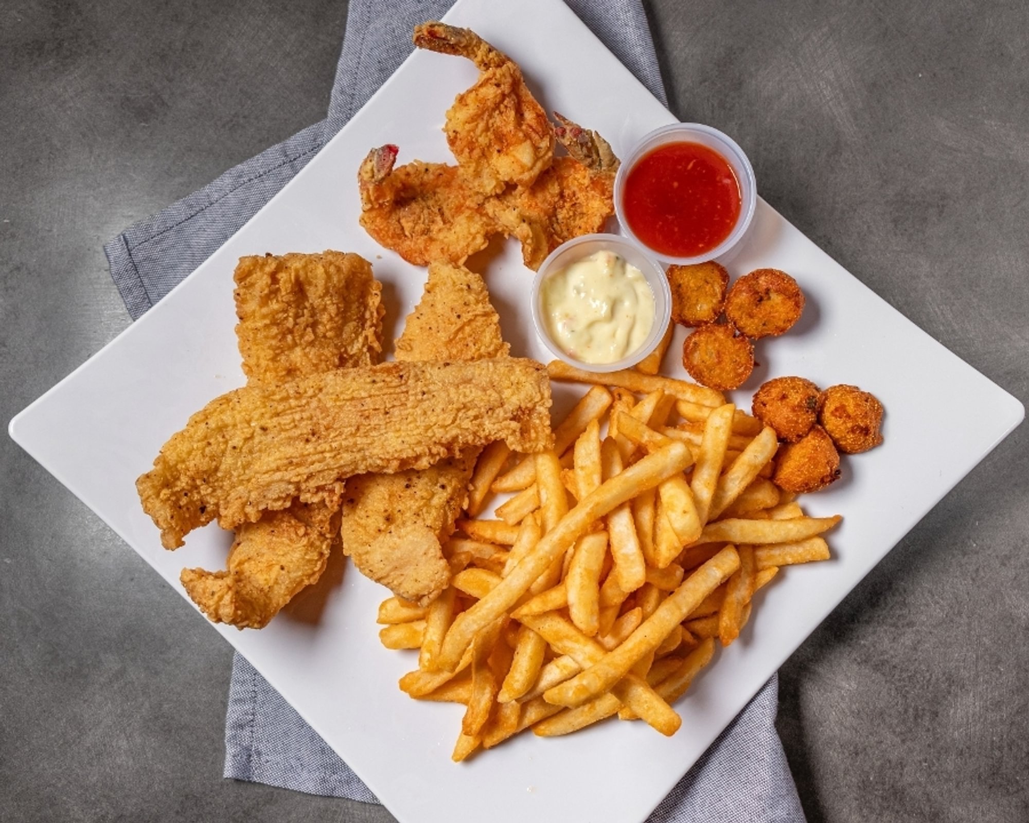 Ocean Blue Combo Platter
