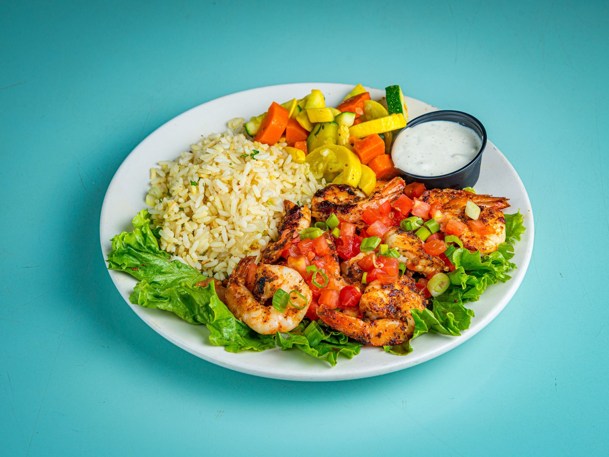 Black and Bleu Shrimp