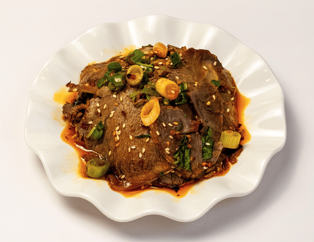 Sliced Beef with Sauce 凉拌牛肉