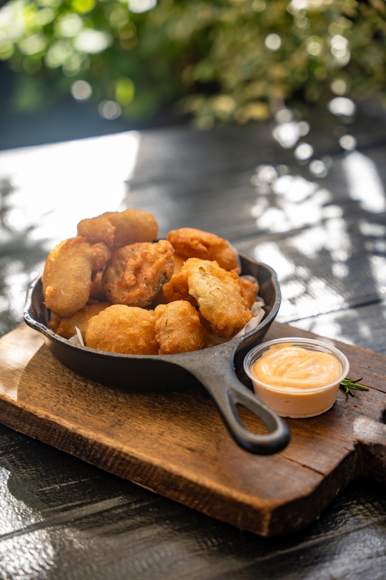 Fried Pickles - Sriracha Mayo