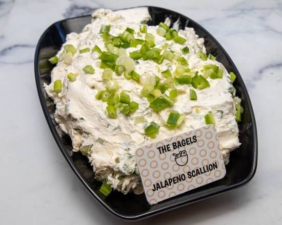 1/2 lb Scallion Jalapeno Cream Cheese