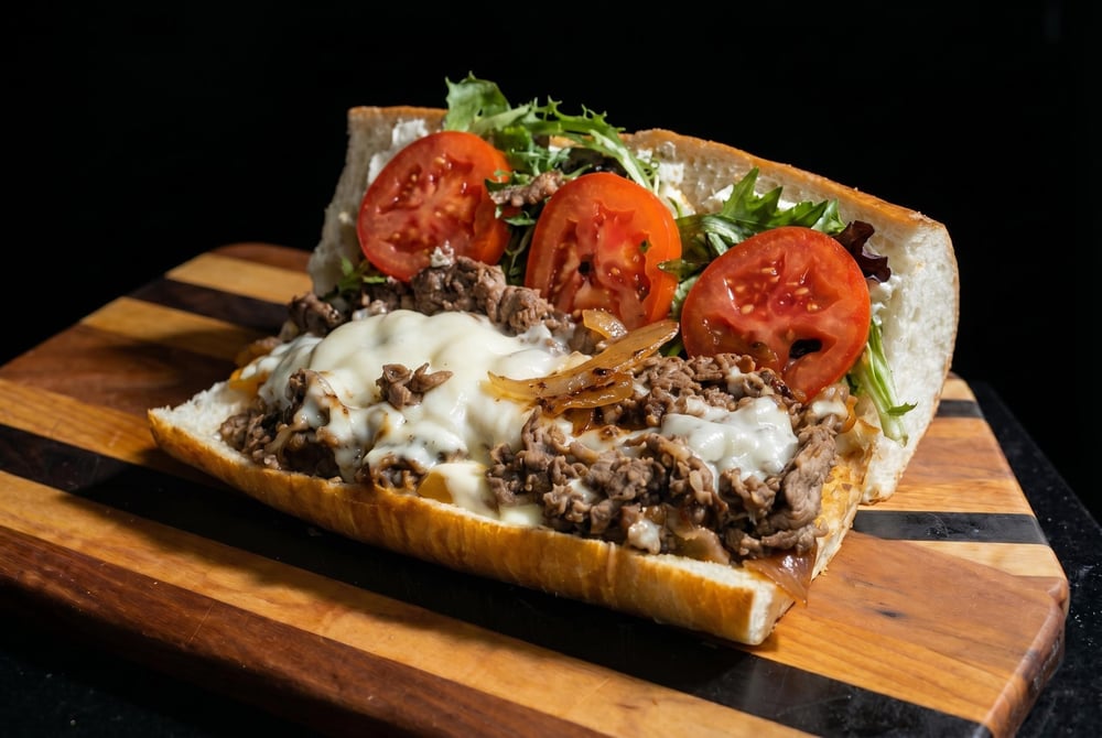OG RIBEYE Steak & Cheese ( (brand new!!) )