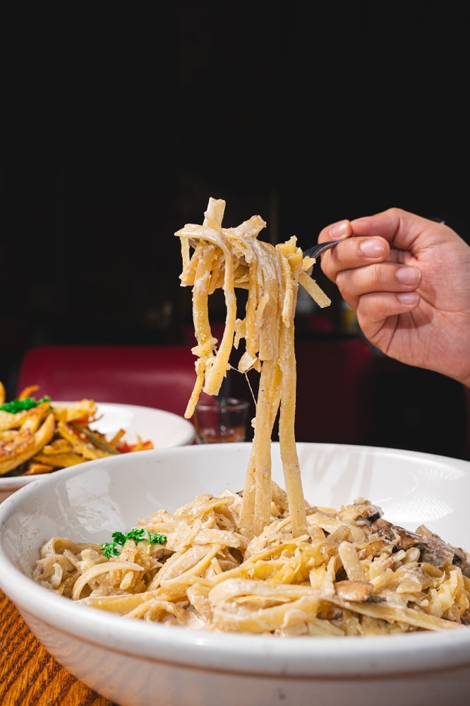 Cajun Chicken & Shrimp Alfredo