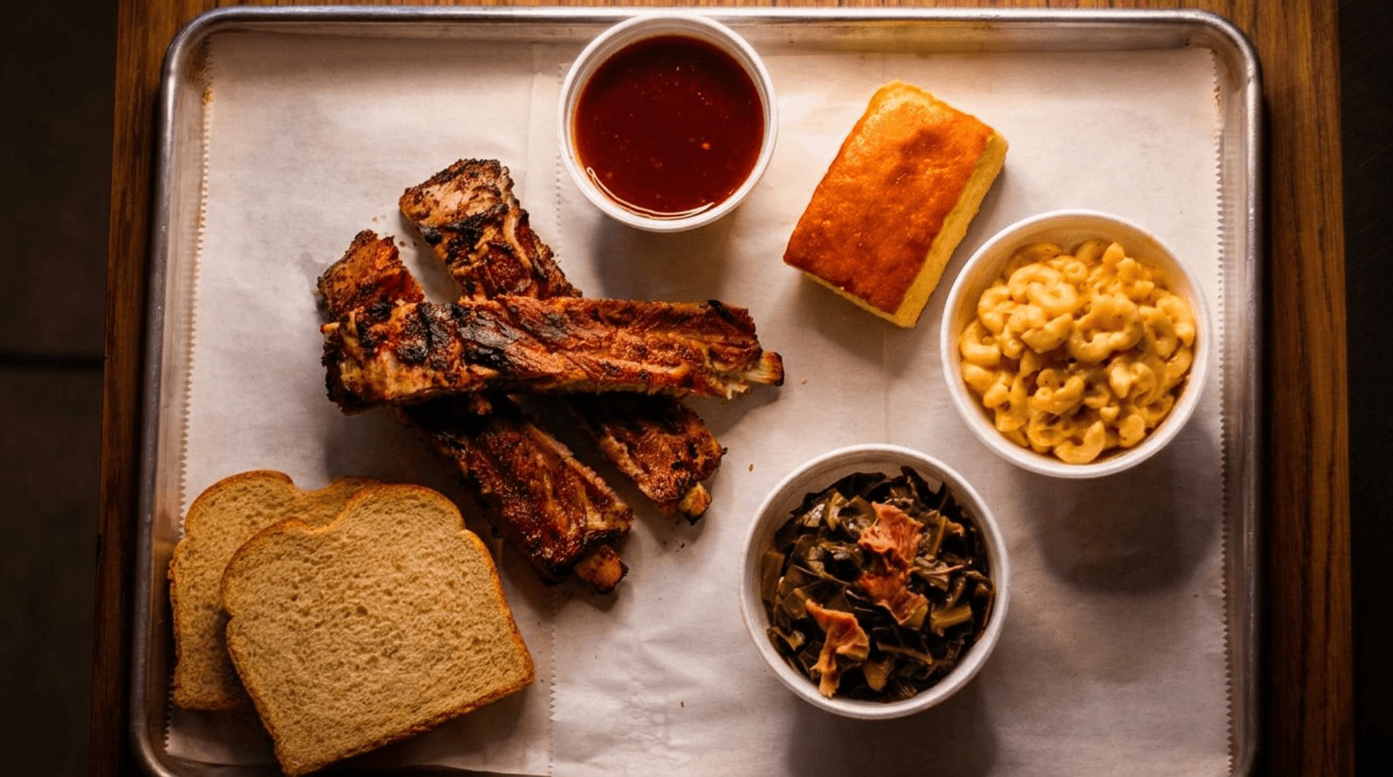 Half Slab Pork Short Platter